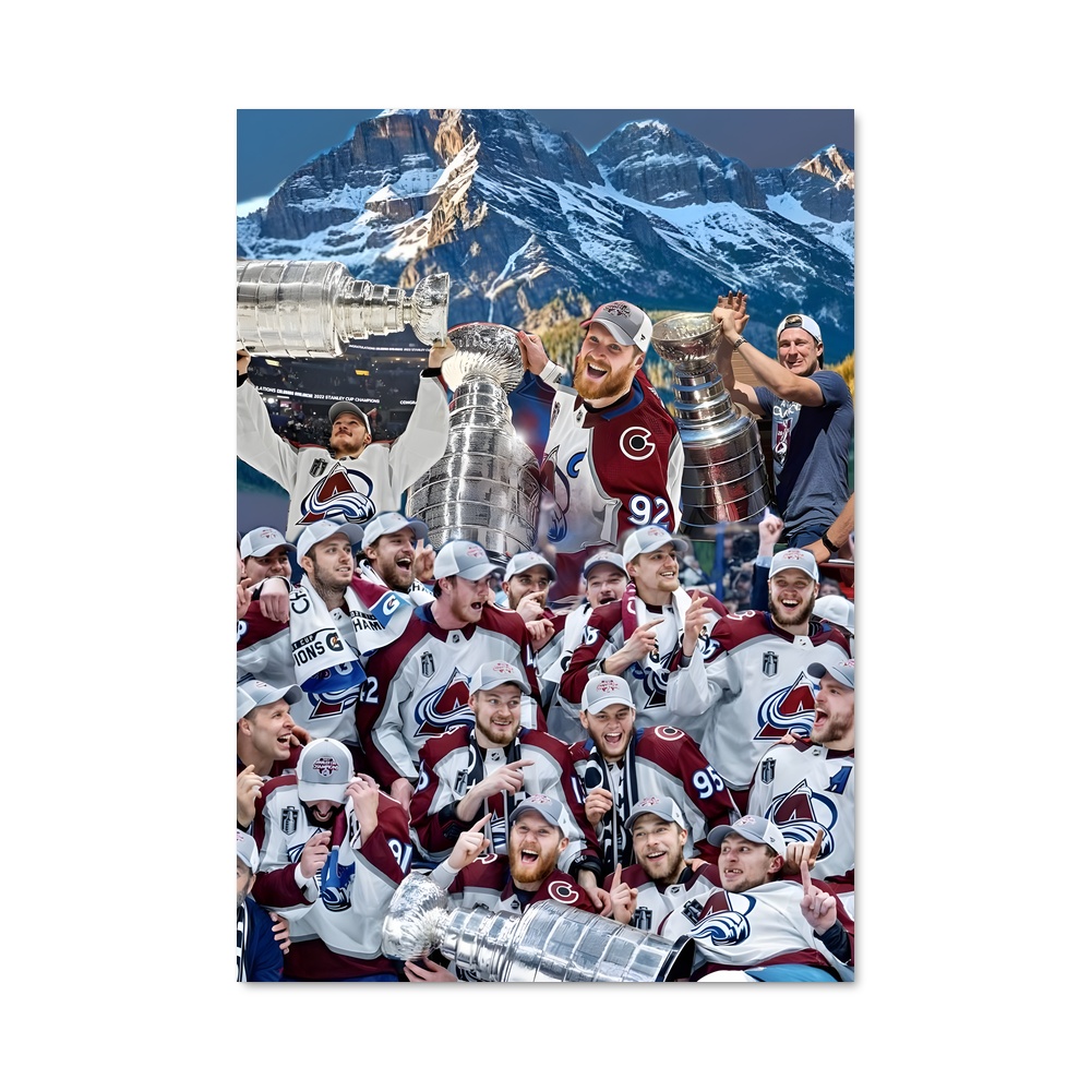 Poster La Victoire des Avalanche